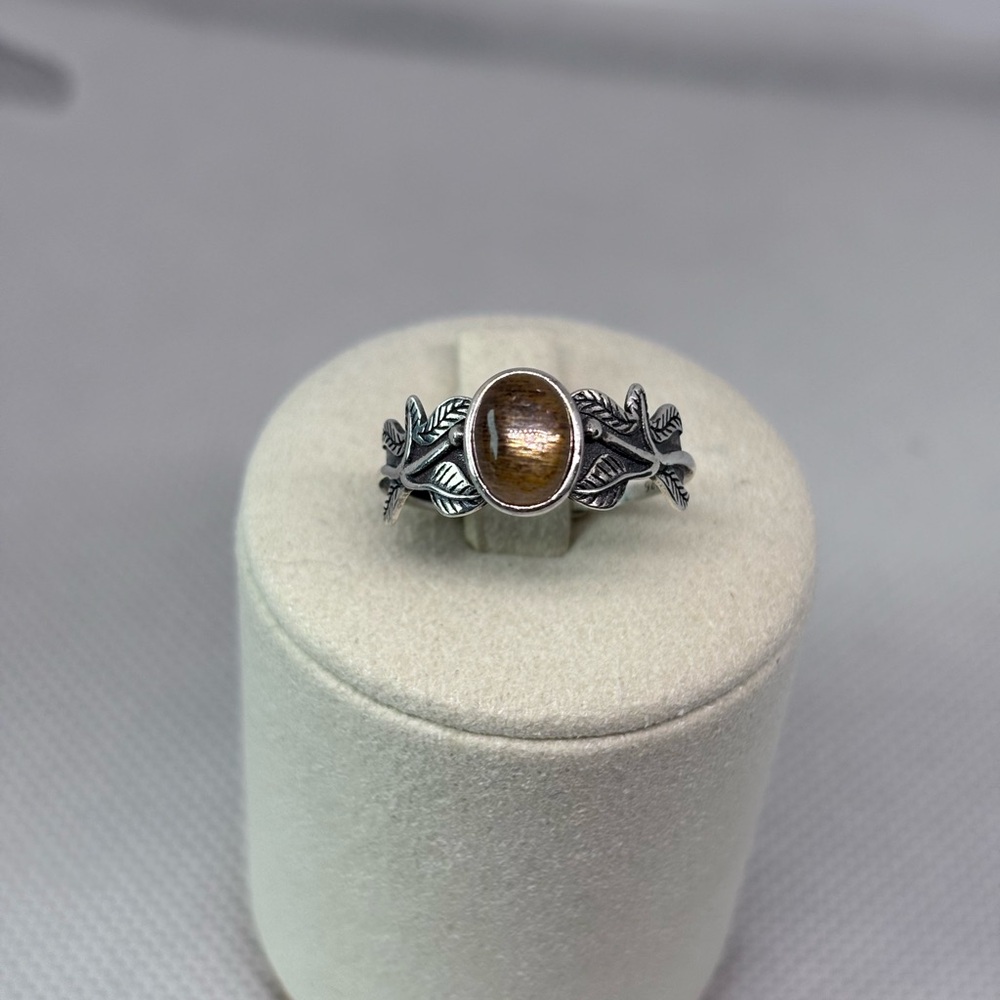 Sterling Silver backbone ring